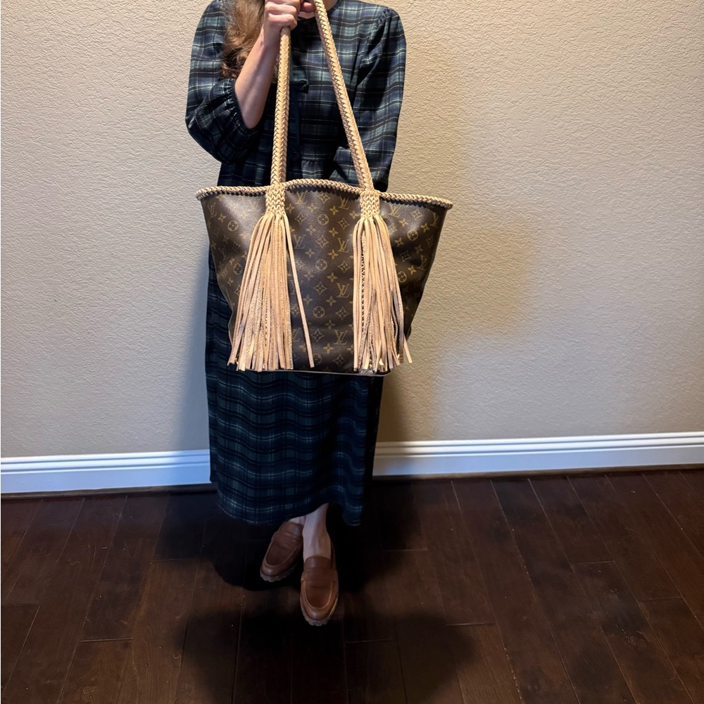 **TRADE - DO NOT BUY** Louis Vuitton Sac Shopping Tote, NEW - Picture 3 of 10